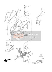 5PWY283L00P0, Panel,Console 1, Yamaha, 0