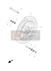 Roue avant