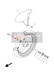 956171410000, Ecrou, Yamaha, 1