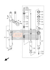 5VS231030000, Fourche Avant Comple, Yamaha, 0