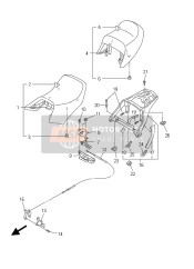 5JW2478E0000, Seil, Sitzhaken, Yamaha, 1