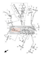 5VS258720000, Durite De Frein, Yamaha, 0