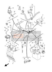 5LV825012000, Interruttore Principale Blocca, Yamaha, 1