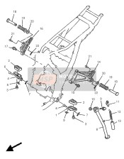 3LD2731100R4, Stand, Side, Yamaha, 0