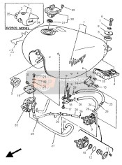 3DM241623100, Emblem 2, Yamaha, 0