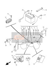 4HM819502100, Relay Assy (4HM-20), Yamaha, 2