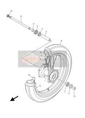 Roue avant