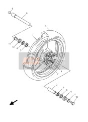 Roue avant