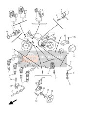 5SL823102000, Bobine D'Allumage, Yamaha, 0