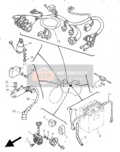 2JWH23700000, Antiparasite, Yamaha, 2