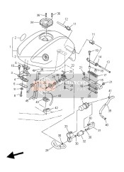 4SV139070300, Fuel Pump Comp., Yamaha, 4