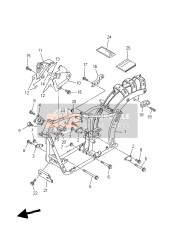 5JX28199F300, O/m Xvs 125, Yamaha, 0