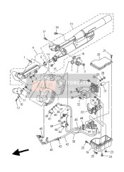 5KR147100100, Schalldampfereinheit 1, Yamaha, 0