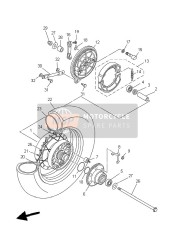 Roue arrière