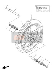 Roue avant