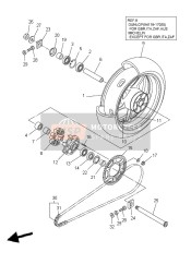 Roue arrière