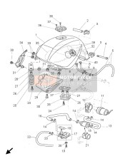 5KS139070100, Fuel Pump Comp., Yamaha, 2