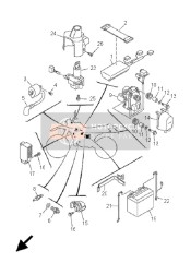 902010682100, Rondella Piana (2, 15T), Yamaha, 0