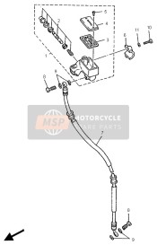 Front Master Cylinder (Flat Handle)