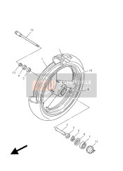 Roue avant