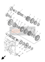 5XT174020000, Antriebswelleneinheit, Yamaha, 0