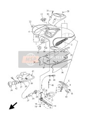 4TR2637G0000, Holder, Wire, Yamaha, 2