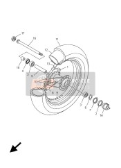 Roue avant