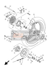 905601513600, Entretoise, Yamaha, 0