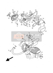 3BM148670000, Steun, Yamaha, 3