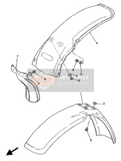 39X216420000, Butoir De Bavette, Yamaha, 1