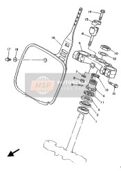 950240805000, Bolt, Flange, Yamaha, 2