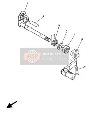 2HF181100200, Shift Pedal Assy, Yamaha, 0