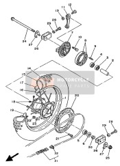 Roue arrière