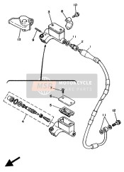 90501061G200, Ressort,  Compression, Yamaha, 1