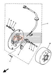 901510505500, Senkschraube, Yamaha, 2