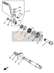 4ES156200000, Pedale De Kick, Yamaha, 2