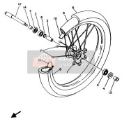 Roue avant