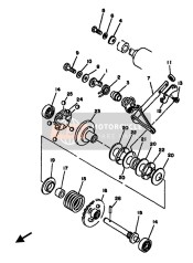 931040804000, Wellendichtring, Yamaha, 1