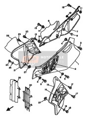 901190622500, Bolt,With Washer, Yamaha, 1