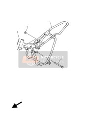 3HA241410000, Schutz, Kraftstofftank, Yamaha, 0