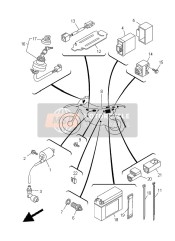 1P6H21510000, Fusible, Yamaha, 1