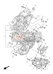 901100639100, Bolt, Hexagon Socket Head, Yamaha, 1