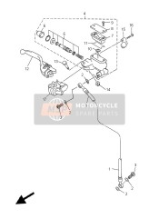 5XE258540000, Diaphragm, Reservoir, Yamaha, 0