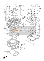 3D7111810000, Gasket, Cylinder Head 1, Yamaha, 1