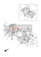 1C3151110200, Crankcase 1, Yamaha, 0