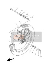 Roue avant