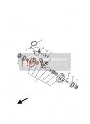 5NY1163101D0, Piston (Std), Yamaha, 0