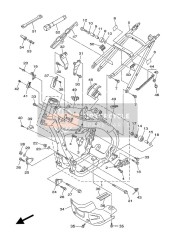 2GC211010100, Rahmen Kompl. 2, Yamaha, 0