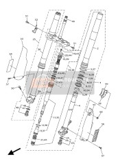 2GC231700000, Cylindre De Fourche, Yamaha, 0