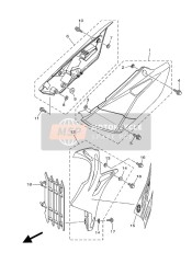 1SN2174G4000, Sticker 3, Yamaha, 0